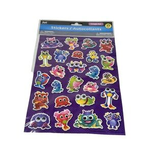 JOT 25 stickers googly eye crafts scrapbook art MONSTERS